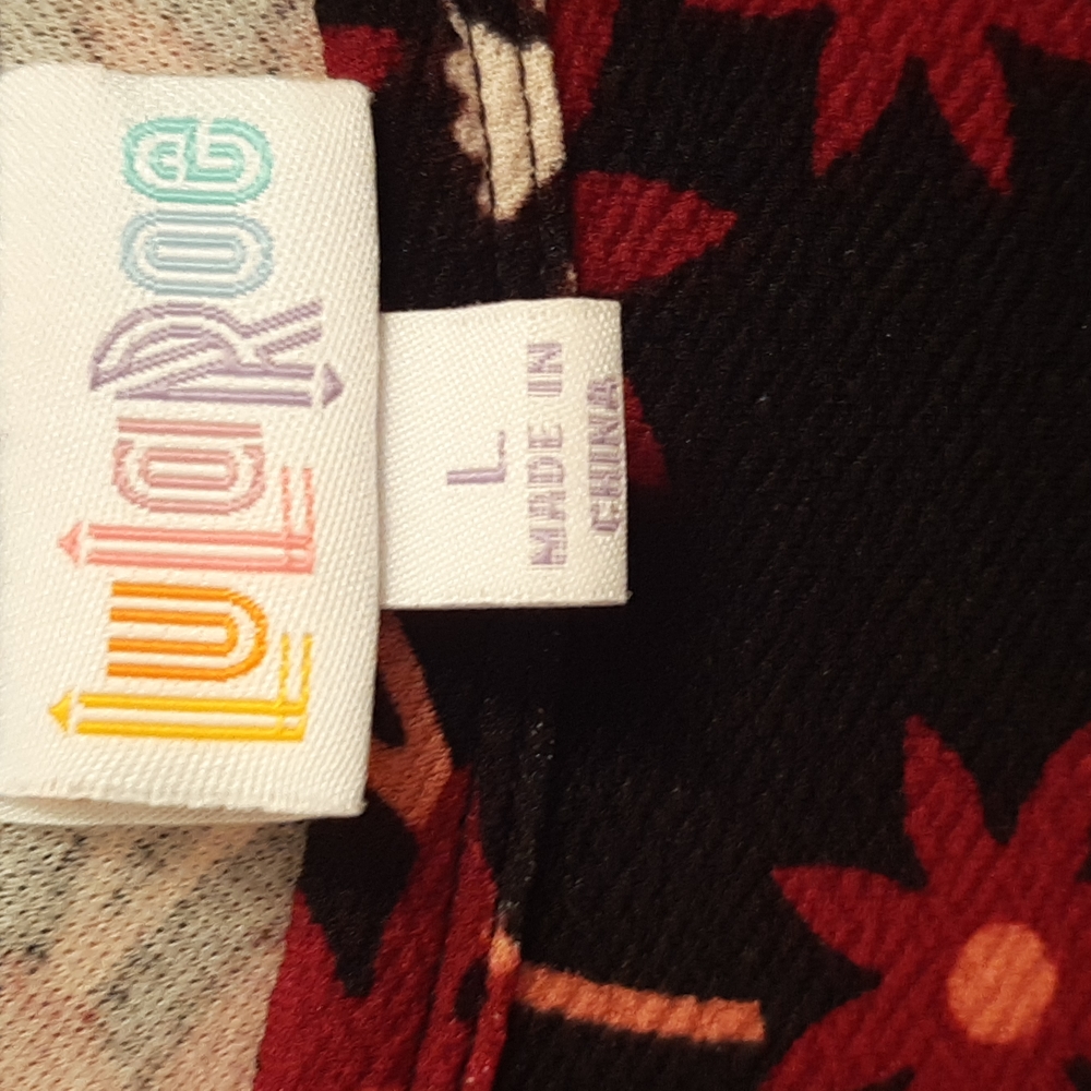 NWOT - LULAROE CARLY DRESS - SIZE L - Picture 3 of 7